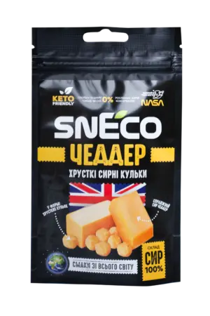 Сир сушений snEco "Чеддер", 14г