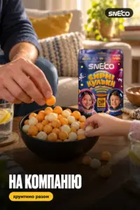 Сир сушений snEco "Космічний", 28г: на компанію