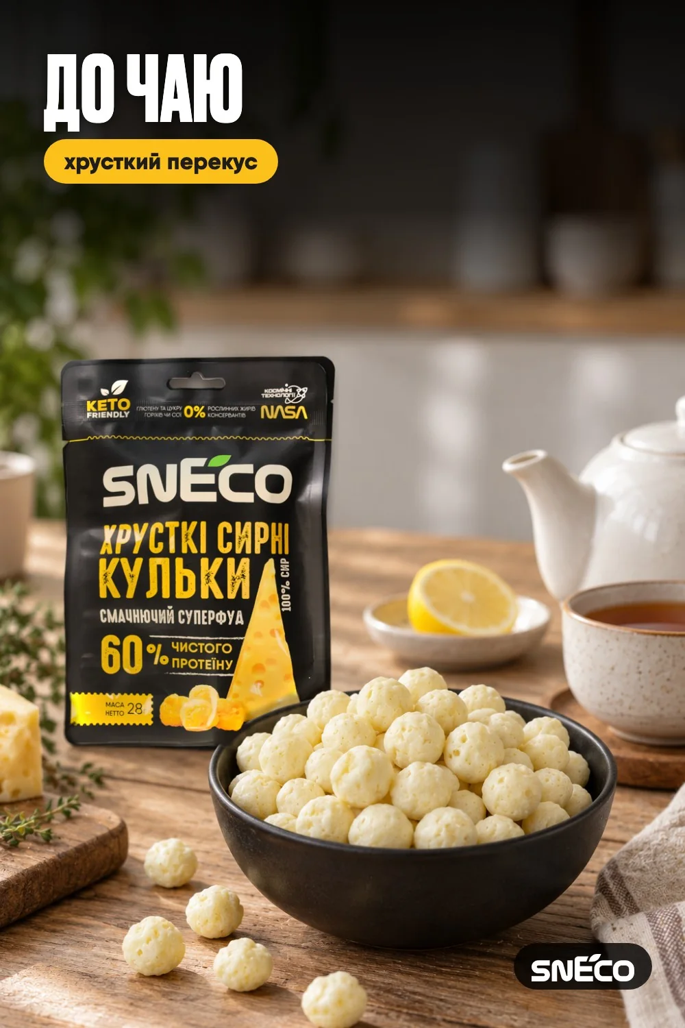 Сир сушений snEco "Суперфуд", 28г 13 Сир сушений snEco "Суперфуд", 28г: до чаю