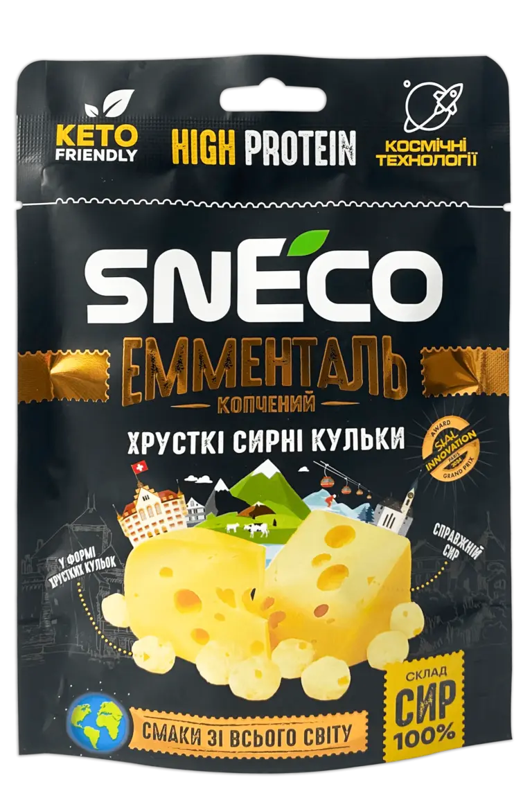 Сир сушений snEco "Емменталь", 28г