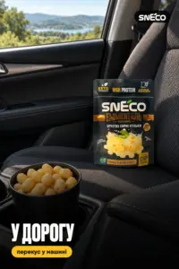 Сир сушений snEco "Емменталь", 28г: у дорогу