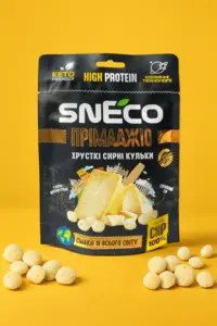 Сир сушений snEco «Прімаджіо» 28 г 01 Сир сушений snEco «Прімаджіо» 28 г: упаковка і продукт