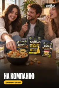Набір "OPTIMAL" (6 упаковок) "Сир сушений snEco": на компанію